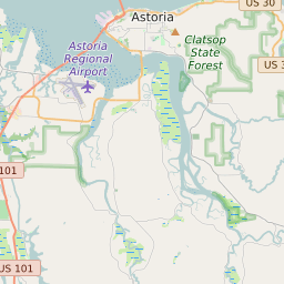 Astoria Zip Code Map Map Of All Zip Codes In Astoria, Oregon - Updated August 2022