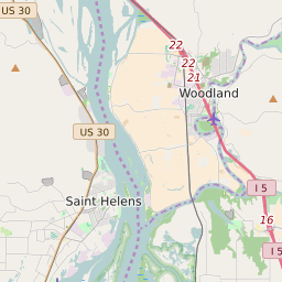 St Helens Oregon Map Map Of All Zip Codes In St. Helens, Oregon - Updated June 2022