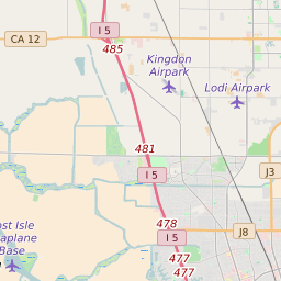 Lodi Ca Zip Code Map