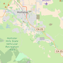 hollister ca zip code