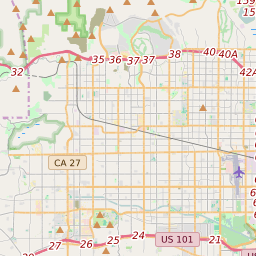 san fernando valley zip code map