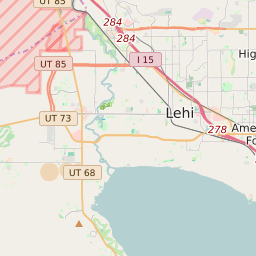 Lehi Utah Zip Code Map