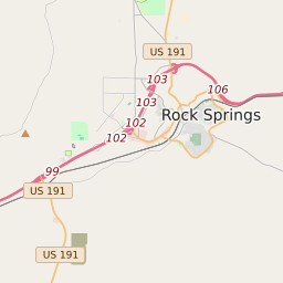 Rock Springs Wyoming Map Map Of All Zip Codes In Rock Springs, Wyoming - Updated June 2022