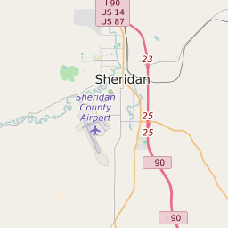 Sheridan Wy Zip Code Map Map Of All Zip Codes In Sheridan, Wyoming - Updated June 2022