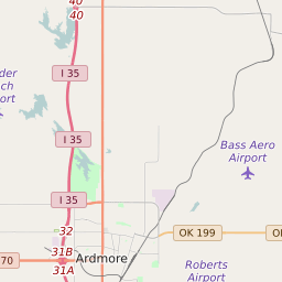 Map Of All Zip Codes In Ardmore Oklahoma Updated July 21