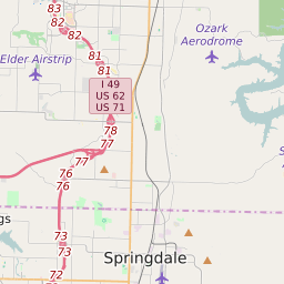 Rogers Zip Code Map Map Of All Zip Codes In Rogers, Arkansas - Updated June 2022