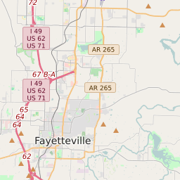 Rogers Zip Code Map Map Of All Zip Codes In Rogers, Arkansas - Updated June 2022