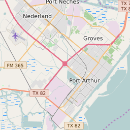 Port Arthur Texas Map Map Of All Zip Codes In Port Arthur, Texas - Updated June 2022