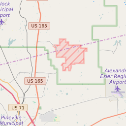 Map Of All Zip Codes In Alexandria Louisiana Updated July 21