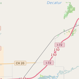Decatur Il Zip Code Map Map Of All Zip Codes In Decatur, Illinois - Updated June 2022