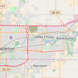 Map Of Appleton Wisconsin Wi Appleton Wisconsin Appleton Wisconsin