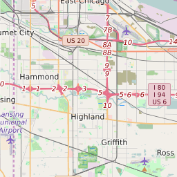 Calumet City Il Zip Code Map Map Of All Zip Codes In Calumet City, Illinois - Updated June 2022