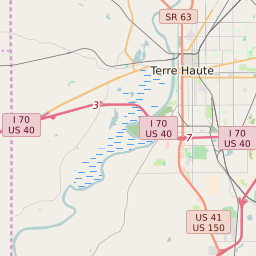 Terre Haute Zip Code Map Map Of All Zip Codes In Terre Haute, Indiana - Updated June 2022