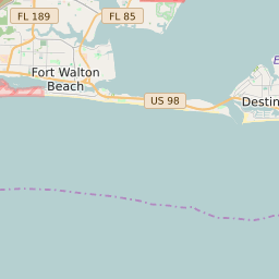 Fort Walton Beach Map Map Of All Zip Codes In Fort Walton Beach, Florida - Updated March 2022