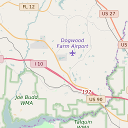 Tallahassee Zip Code Map - Black Sea Map