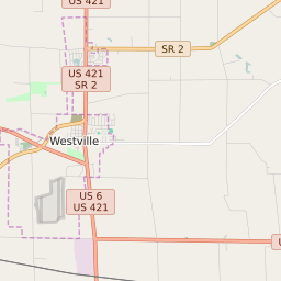 Map Of All Zip Codes In Westville Indiana Updated March 21