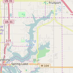Spring Lake Michigan Map Map Of All Zip Codes In Spring Lake, Michigan - Updated August 2022