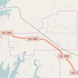 Jackson Gap Alabama Map Map Of All Zip Codes In Jacksons' Gap, Alabama - Updated June 2022