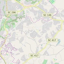 Zoning Map  Simpsonville South Carolina
