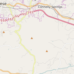 Map Of All Zip Codes In Connelly Springs North Carolina Updated April 2022