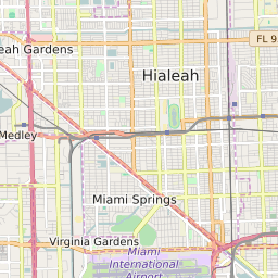 Miami Gardens Florida Zip Codes Map