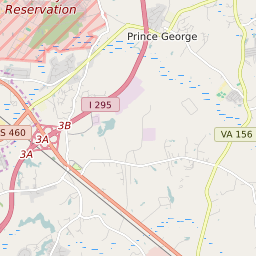 Map of All ZIP Codes in Fort Lee, Virginia