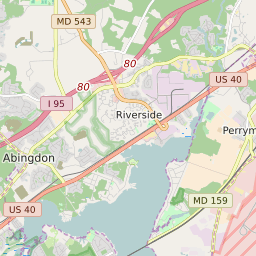 map of abingdon