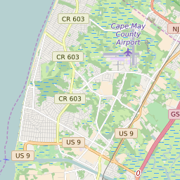 West Cape May Map Map Of All Zip Codes In West Cape May, New Jersey - Updated June 2022