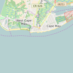 West Cape May Map Map Of All Zip Codes In West Cape May, New Jersey - Updated June 2022