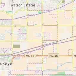 Buckeye Az Zip Code Map Map Of All Zip Codes In Buckeye, Arizona - Updated June 2022