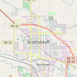 Map Of Scottsbluff Nebraska Map And Data For Scottsbluff Nebraska - Updated August 2022
