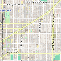 Seattle Central District Map Map Of The Central District Neighborhood In Seattle, Washington - June 2022