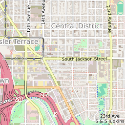 Beacon Hill Seattle Map Map Of The North Beacon Hill Neighborhood In Seattle, Washington - June 2022