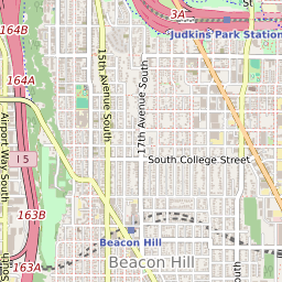 Beacon Hill Seattle Map Map Of The North Beacon Hill Neighborhood In Seattle, Washington - June 2022