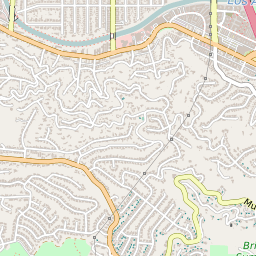 Laurel Canyon Los Angeles Map Map Of The Laurel Canyon Neighborhood In Los Angeles, California - June 2022