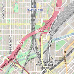 Five Points Denver Map Map Of The Five Points Neighborhood In Denver, Colorado - June 2022