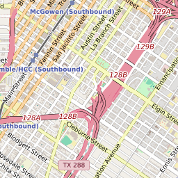 Third Ward Houston Map Map Of The Third Ward Neighborhood In Houston, Texas - August 2022