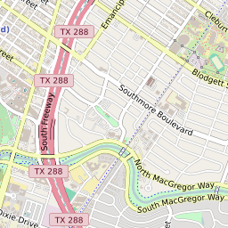 Third Ward Houston Map Map Of The Third Ward Neighborhood In Houston, Texas - August 2022
