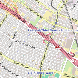 Third Ward Houston Map Map Of The Third Ward Neighborhood In Houston, Texas - August 2022