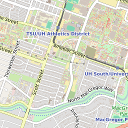Third Ward Houston Map Map Of The Third Ward Neighborhood In Houston, Texas - August 2022