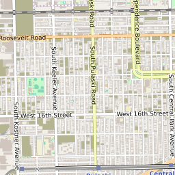 North Lawndale Chicago Map Map Of The North Lawndale Neighborhood In Chicago, Illinois - June 2022