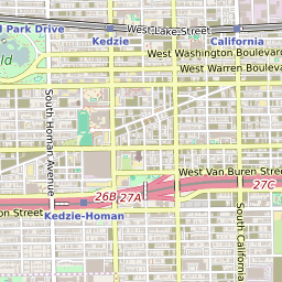 West Garfield Park Map Map Of The West Garfield Park Neighborhood In Chicago, Illinois - June 2022