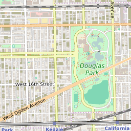 North Lawndale Chicago Map Map Of The North Lawndale Neighborhood In Chicago, Illinois - June 2022