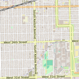 North Lawndale Chicago Map Map Of The North Lawndale Neighborhood In Chicago, Illinois - June 2022
