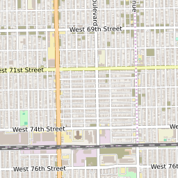 Gresham Neighborhood In Chicago Map Map Of The Auburn Gresham Neighborhood In Chicago, Illinois - June 2022