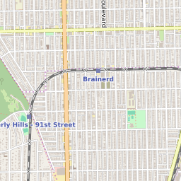 Gresham Neighborhood In Chicago Map Map Of The Auburn Gresham Neighborhood In Chicago, Illinois - June 2022