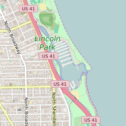 Lincoln Park Neighborhood Map Map Of The Lincoln Park Neighborhood In Chicago, Illinois - June 2022
