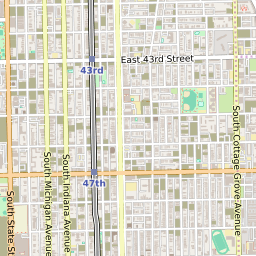 Washington Park Chicago Map Map Of The Washington Park Neighborhood In Chicago, Illinois - June 2022