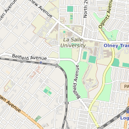 Map Of Southwest Philadelphia Map Of The Southwest Germantown Neighborhood In Philadelphia, Pennsylvannia  - June 2022