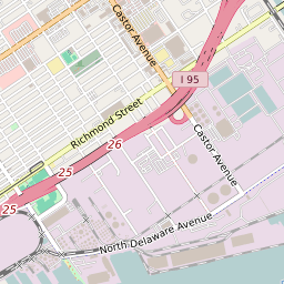 Map Of Port Richmond Philadelphia Pa Map Of The Port Richmond Neighborhood In Philadelphia, Pennsylvannia - June  2022